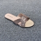 Women's slippers with flat soles BZX-16