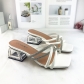 Thick heeled slippers 8899-G82