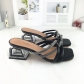 Thick heeled slippers 8899-G82