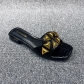 Flat sandals Women's versatile oversized slippers for external wear S677921620039