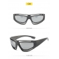 Sunglasses, outdoor cycling, windproof sports glasses, trendy and personalized hollowed out mesh red sunglasses MN13086