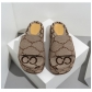 Elevated slippers for women wearing fabric on the outside, with thick soles for women's shoes 2304PD1