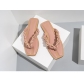 Fashion Chain Large Outwear Beach Flat Bottom Sandals for Women CFXXY-47