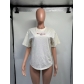 Fashion trend palm angel logo printed street trend round neck pure cotton T-shirt L0133
