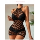 Fun Hollow Out Passionate Jumpsuit Women's Teasing Network Underwear YD86
