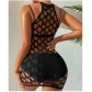 Fun Hollow Out Passionate Jumpsuit Women's Teasing Network Underwear YD86
