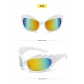 Personalized Funny Hedgehog Sunglasses for Men and Women Exaggerate Colorful Large Frame Sunglasses MN083