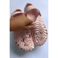 Undecorated oversized women's flat bottomed beach sandals with slippers for external wear NH002-1