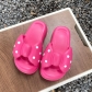 EVA bowknot slippers with thick soles and a cool feeling of stepping on feces YL720793610301