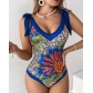 Sexy Covering Belly Show Thin Open Back Skirt One Piece Swimwear Women's Foreign Trade Chiffon Beach Skirt Cover Up OMY1125