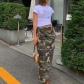 Outdoor Fashion Personalized Camo Wash Skirt 9149DD