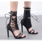 Large High Heel Strap Buckle Cool Boots Roman Fashion Sexy Women's Boots yxb813-30