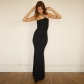 Bra New Sexy One Shoulder Open Back Shoulder Fish Tail One Shoulder Strap Dress XY23294