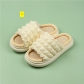 Linen Home Thick Bottom Bathroom Anti slip Slippers BY666775929145