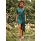 Knitted Dress High Elastic Light Dress Casual Dress D2313001