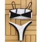 Black and White Bikini Set Sexy Swimwear LG264