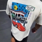 Cartoon 911 Racing Fashion Brand High Street Loose Men's and Women's Short Sleeve T-shirt YS728065426572
