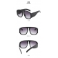 Large frame sunglasses color contrast ins women's Sunglasses fashion street photography show personality color contrast sunglasses KD1770