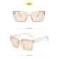 Retro Michelin sunglasses Square black plain sunglasses MN967