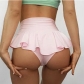 High waisted buttocks up tight shorts CP9136