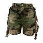 Camo tassel shorts LD83237