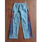 Fashionable zippered pants on both sides F88521