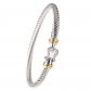 Stainless steel horseshoe buckle bracelet A677336658131