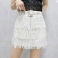 Slim fit and slim high waisted A-line skirt, half length skirt B703760696497