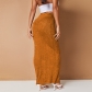 Sexy slim fit drape wrap hip skirt 41124SG