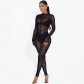 Women's sexy perspective jumpsuit P3713459W