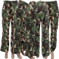 Women's camouflage multi pocket zippered loose workwear leggings JC7103