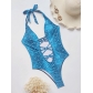 One piece swimsuit snake patterned bikini B645748827593