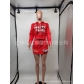 Women's Fashion Positioning Printed Short Skirt Set XH901-1